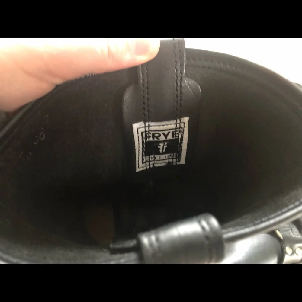 Frye Harness Biker Boots - Picture 5 of 7